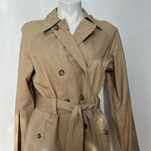 Live Life by Sanctuary Mini Trench Coat khaki - Picture 12 of 15